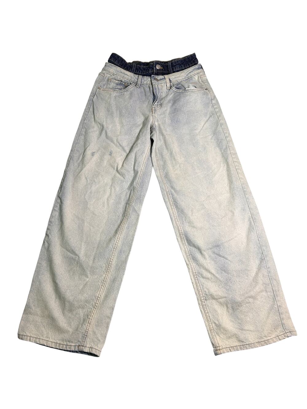 Wild Fable Double Waist 90s Relaxed Straight Denim Jeans Womens 6 Streetwear